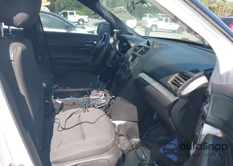 2018 Ford Police Interceptor from USA, damaged, VIN 1FM5K8AR7JGB92887